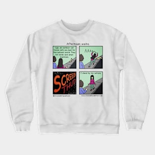 Afternoon walks Crewneck Sweatshirt